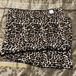 NWOT, J. Crew cheetah scarf. Beautiful for every season. Large size, versatile!